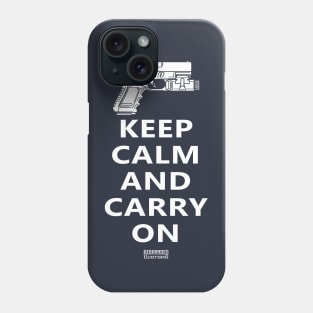 Keep Calm And Carry On Phone Case