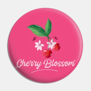 Cherry Blossom,Cherrylicious,Cherry fruit Pin