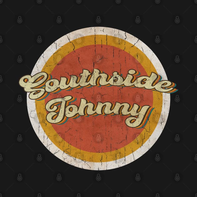 circle vintage Southside Johnny by KewanAlasStore