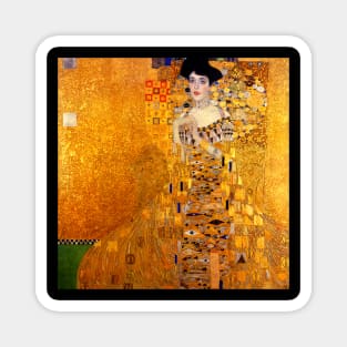 Gustav Klimt Famous art Portrait of Adele Bloch-Bauer I 1907 Magnet