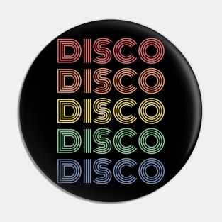 Retro Disco Pin