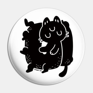 STRANGE CAT - take a nap Pin