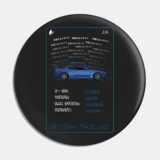 Nissan Skyline Pin