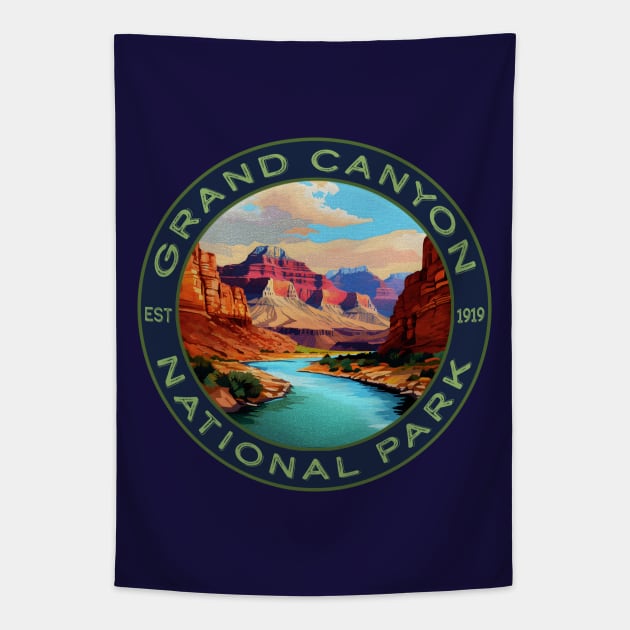 Grand Canyon National Park Souvenir Tapestry by Pine Hill Goods