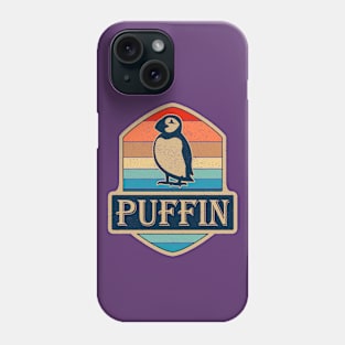 Vintage Style Puffin Retro Puffin Lover Phone Case