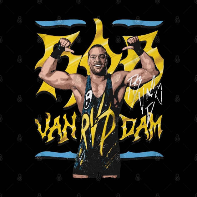 Rob Van Dam Pose by MunMun_Design