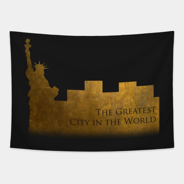 The Greatest City in the World Tapestry by missnutmeg98