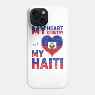 Happy Haitian Flag Day Celebration Haiti Love Phone Case