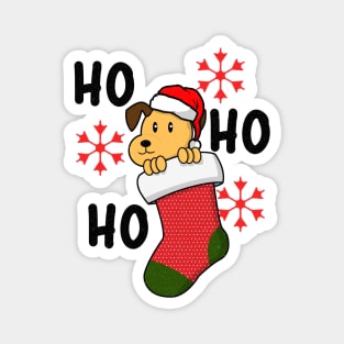 Ho, ho, ho! - Christmas Dog Lovers! Magnet