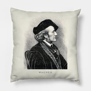 Composer Richard Wagner Pillow