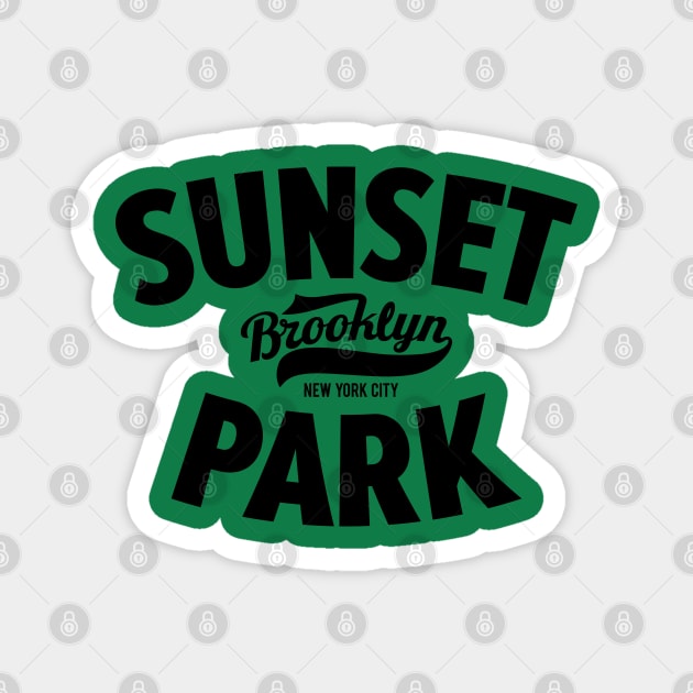 Sunset Park New York - Capturing Brooklyn's Urban Aura Magnet by Boogosh