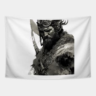 Odin the Viking God Prepares for War Tapestry