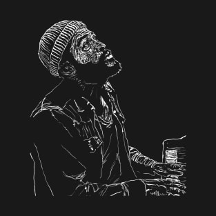 Marvin Gaye Sketch T-Shirt