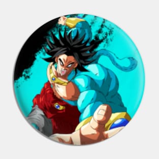 Super Saiyan 4 Goku Pin for Sale by BeeRyeCrafts