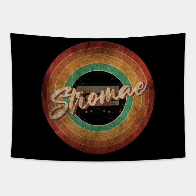 Stromae Vintage Circle Art Tapestry by antongg