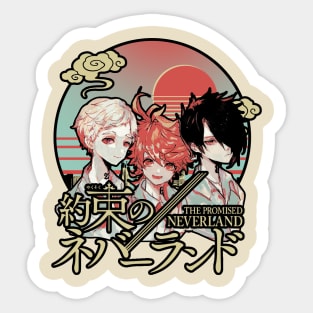 Characters The Promised Neverland Sticker for Sale by roywegner