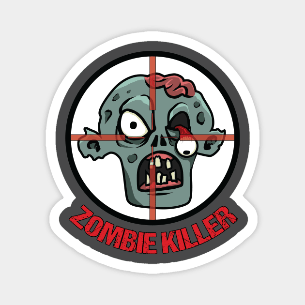 Zombie Killer The First Magnet by Shapetrix