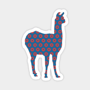 Phish Llama Donuts Magnet