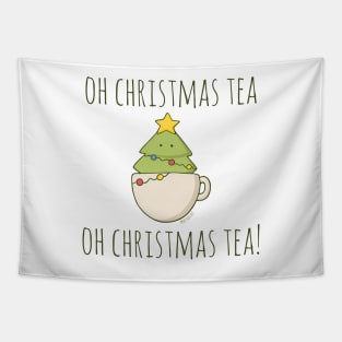 Oh Christmas Tea Tapestry