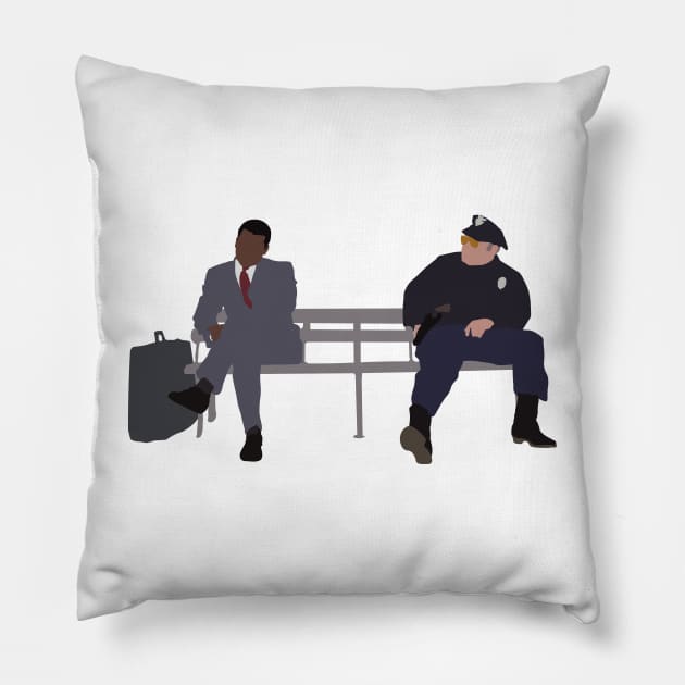 In the Heat of the Night Pillow by FutureSpaceDesigns