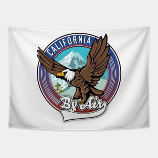 California By Air logo Tapestry