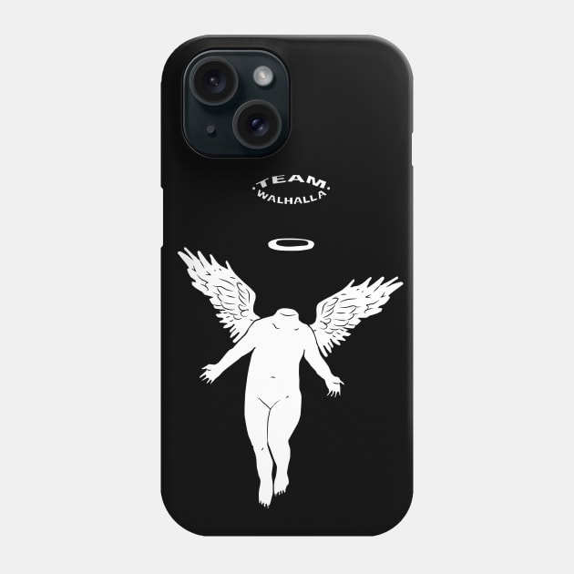 Team Valhalla white Phone Case by chicledechoclo