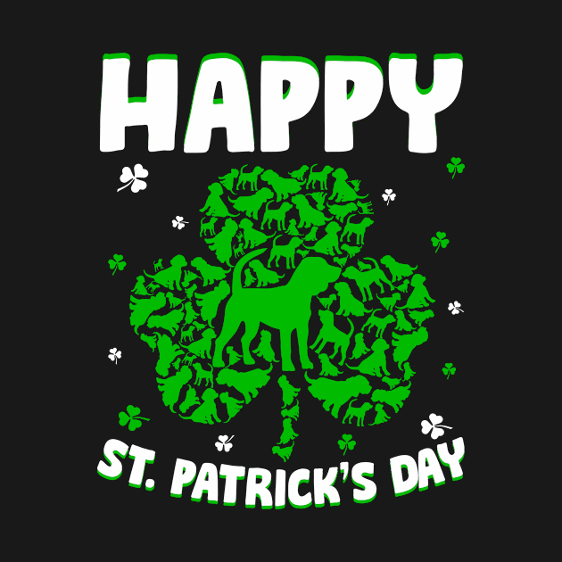 Happy St. Patrick's Day Funy Saint Patricks Beagle Dog by Maccita