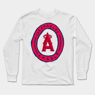 Vintage Anaheim Angels 2002 AL Champions Longsleeve T-shirt 