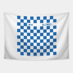 Fernando Alonso Racing Flag - 2022 Season Tapestry