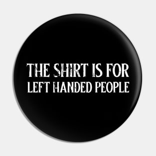 LEFT HANDED HUMOR LEFTY JOKES Pin