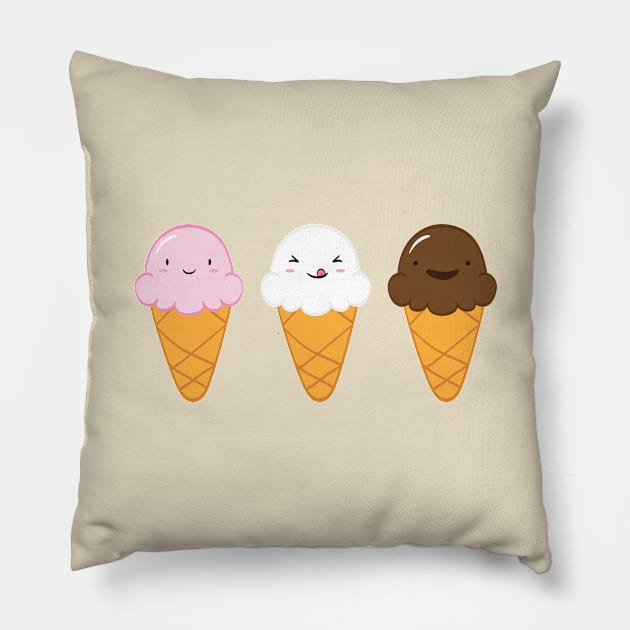 Ice cream Pillow by Namarqueza