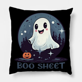 This is Boo Sheet! Halloween funny ghost Pillow