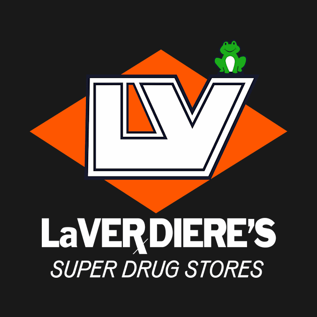 LaVerdiere's Super Drug Stores with Frog by carcinojen