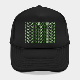 Talking Heads Hipster Boho Hat