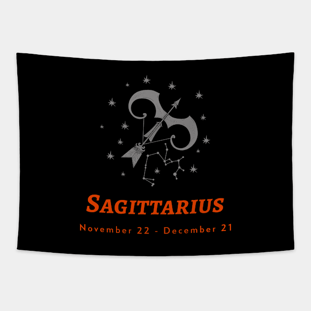 Sagittarius Tapestry by Conundrum Cracker