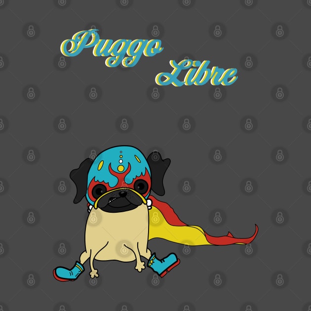 Puggo Libre by OneEyedGuy