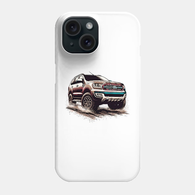 Ford Everest Phone Case by Vehicles-Art