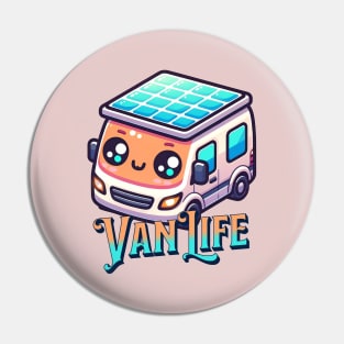 Van Life in a cute little graphic design Pin