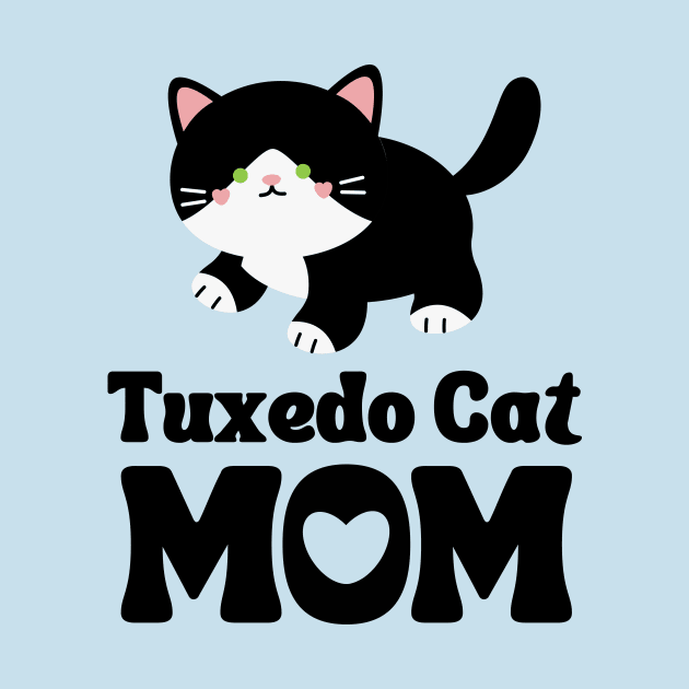 Tuxedo Cat Mom by MeowtakuShop