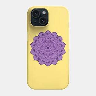 Crown Chakra Mandala Phone Case