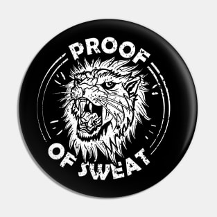 Proof of Sweat Pin