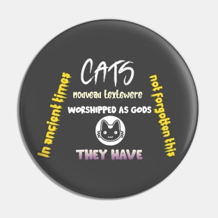 In ancient times cats were worshipped as gods; they have not forgotten this Pin