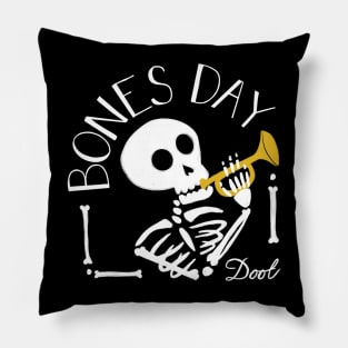 Bones Day Pillow