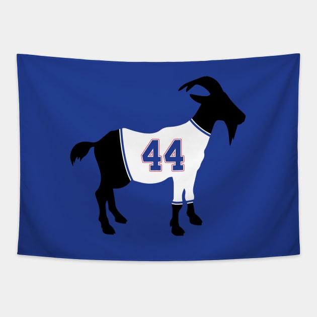 Hank Aaron GOAT Tapestry by cwijeta