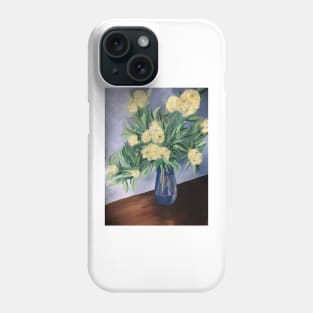 Australian Lemon Myrtle Flowers in Violet and White by Leah Gay Phone Case