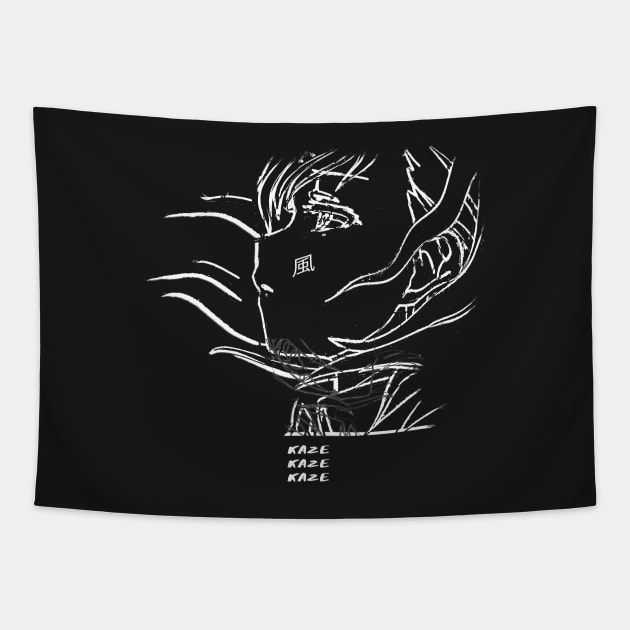 A Certain Scientific Railgun T ''KAZE V2'' Tapestry by riventis66