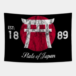 Japan - Established 1889 Tapestry