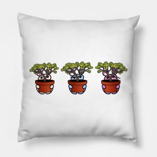 Three Chibis (Joshua Tree) Pillow