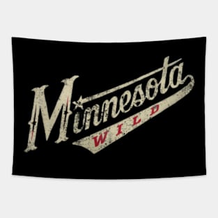 Retro Minnesota Wild Tapestry
