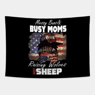 Messy Buns And Busy Moms raising Wolves not sheep.. Tapestry